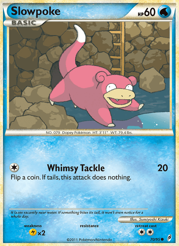 Slowpoke, card 70 from Call of Legends