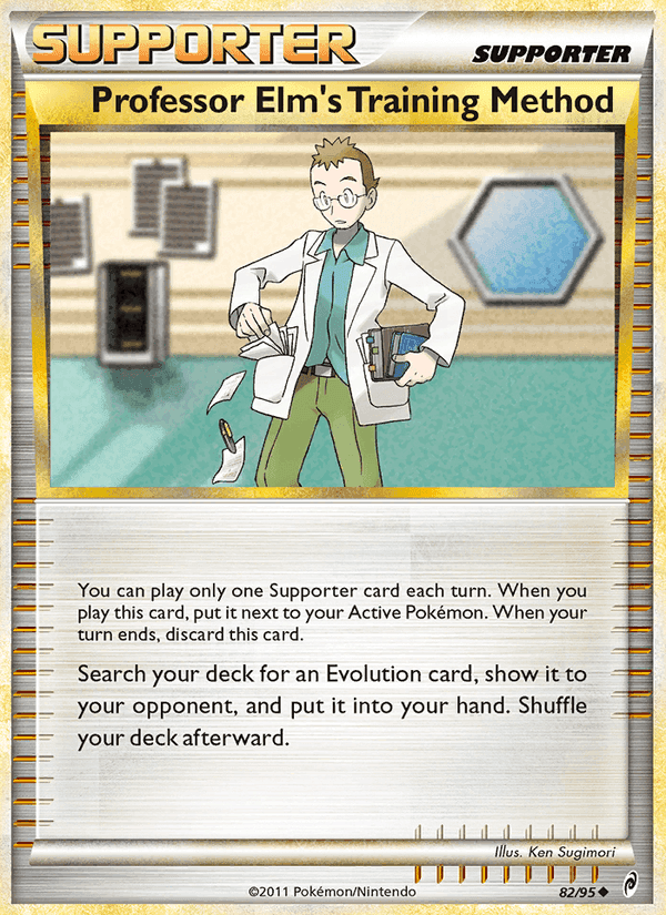 Professor Elm's Training Method, card 82 from Call of Legends