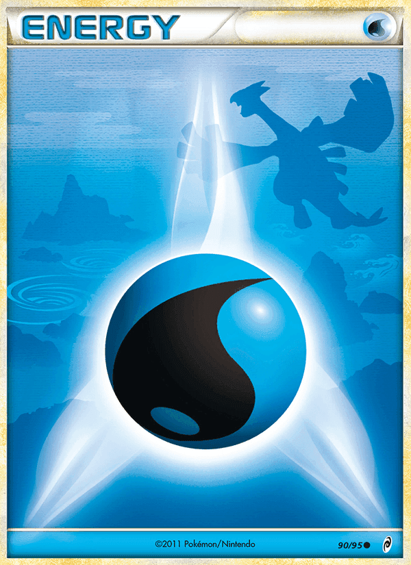 Water Energy, card 90 from Call of Legends