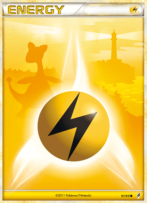 Lightning Energy, card 91 from Call of Legends