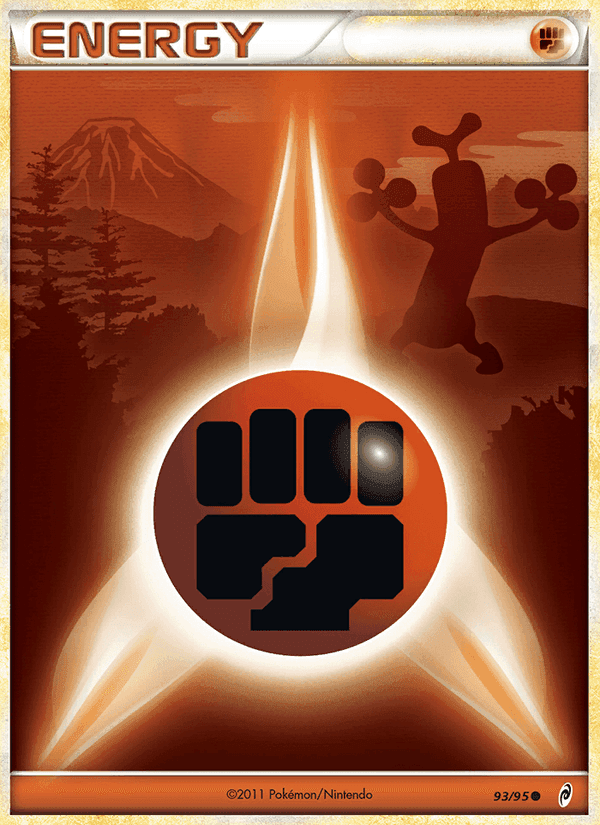 Fighting Energy, card 93 from Call of Legends