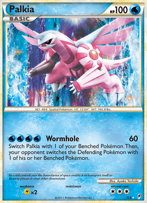 Palkia, card SL8 from Call of Legends