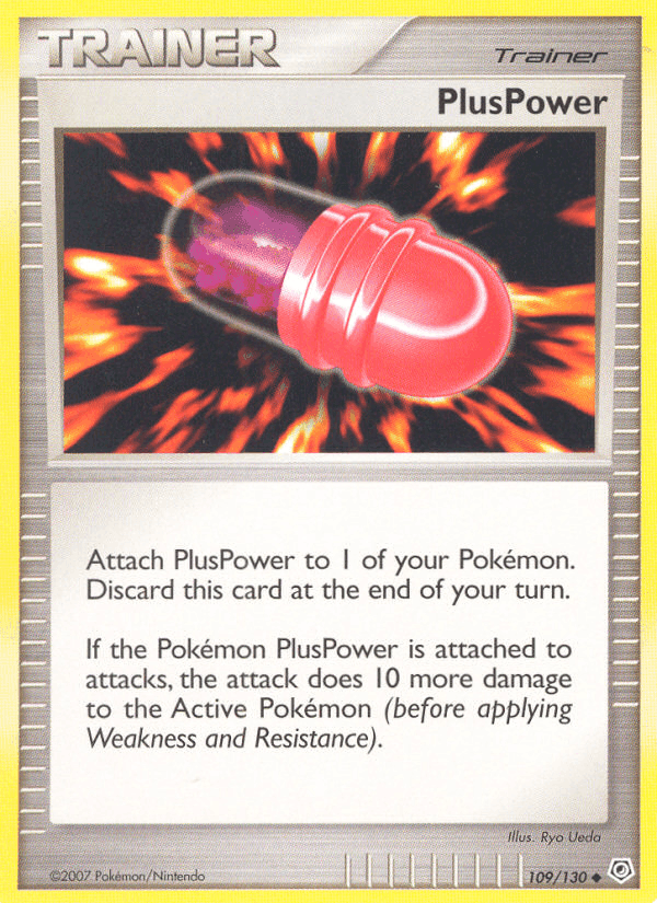 PlusPower, card 109 from Diamond & Pearl