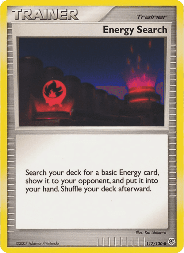 Energy Search, carta 117 di Diamante & Perla