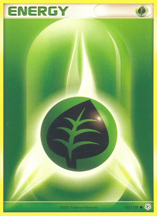 Grass Energy, card 123 from Diamond & Pearl