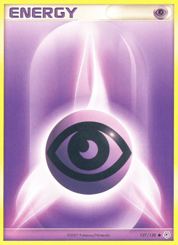 Psychic Energy, card 127 from Diamond & Pearl