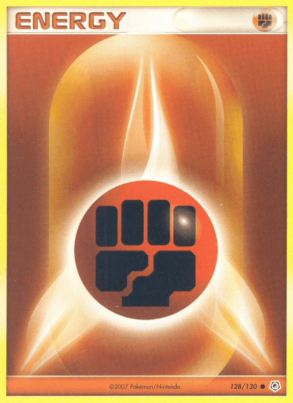 Fighting Energy, card 128 from Diamond & Pearl