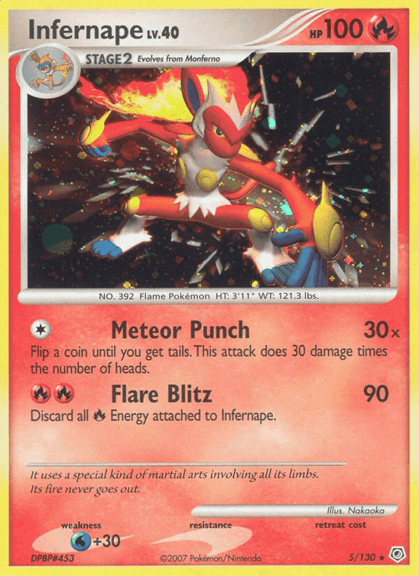 Simiabraz, carte 5 de Diamant & Perle