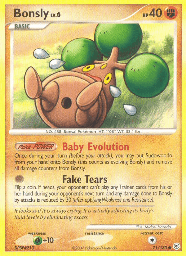 Bonsly, card 71 from Diamond & Pearl