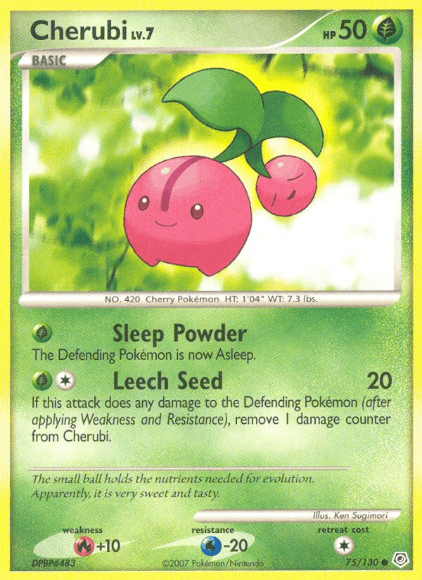 Cherubi, card 75 from Diamond & Pearl