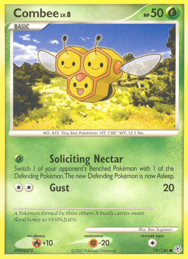 Combee, card 79 from Diamond & Pearl