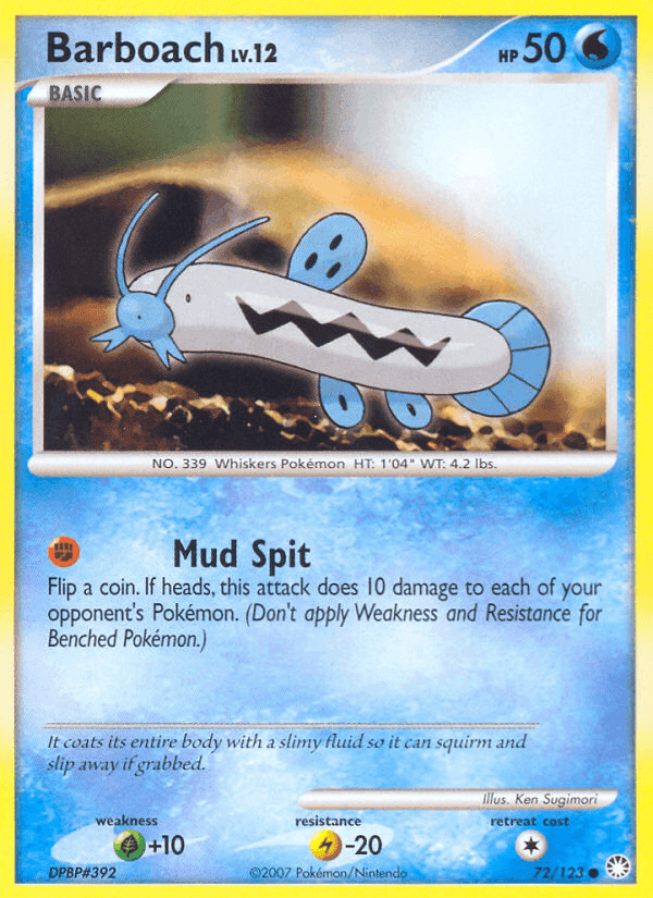 Barboach, card 72 from Mysterious Treasures