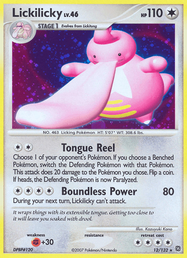 Lickilicky, carta 12 di Prodigi Segreti