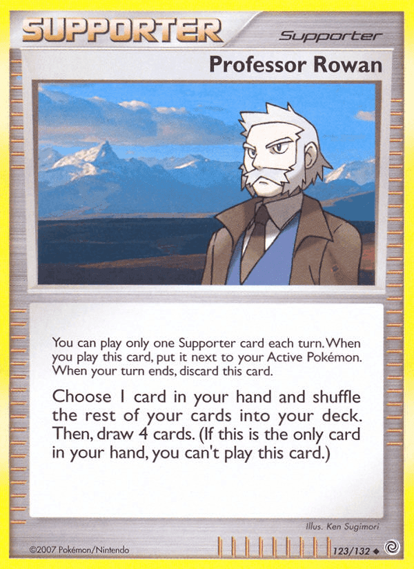Professor Rowan, card 123 from Secret Wonders
