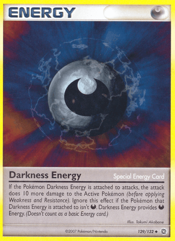 Darkness Energy, card 129 from Secret Wonders