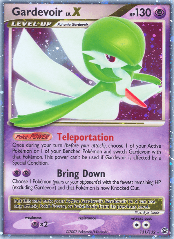 Gardevoir, card 131 from Secret Wonders