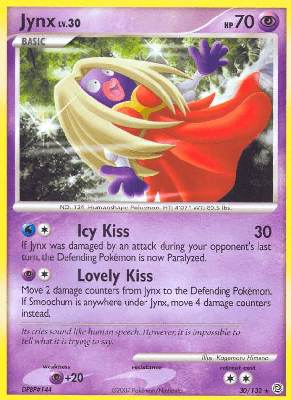Jynx, carta 30 di Prodigi Segreti