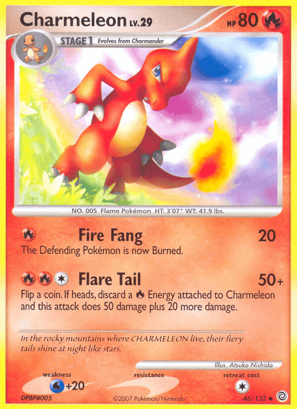 Charmeleon, carta 46 de Maravillas Secretas