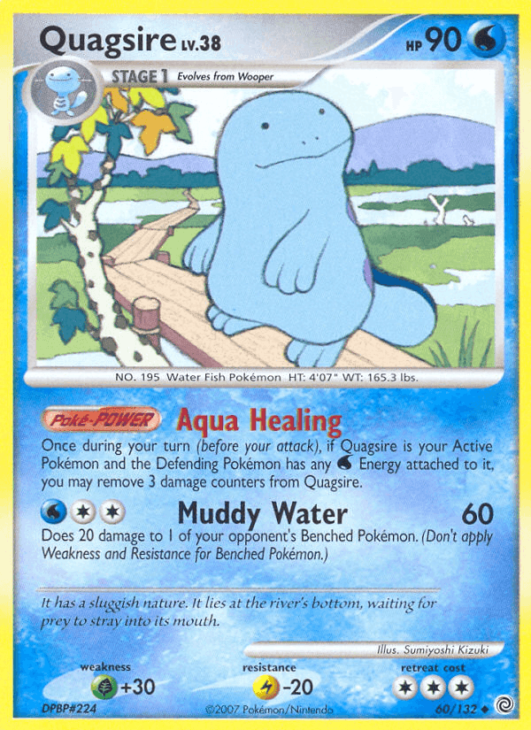 Quagsire, carta 60 di Prodigi Segreti