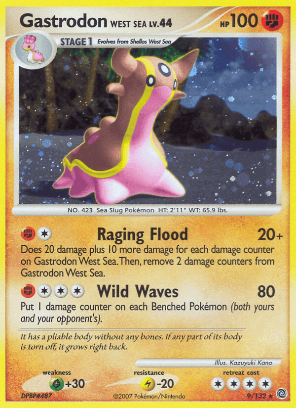Gastrodon West Sea, carta 9 di Prodigi Segreti