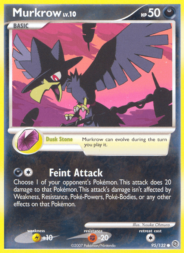Murkrow, carta 95 di Prodigi Segreti