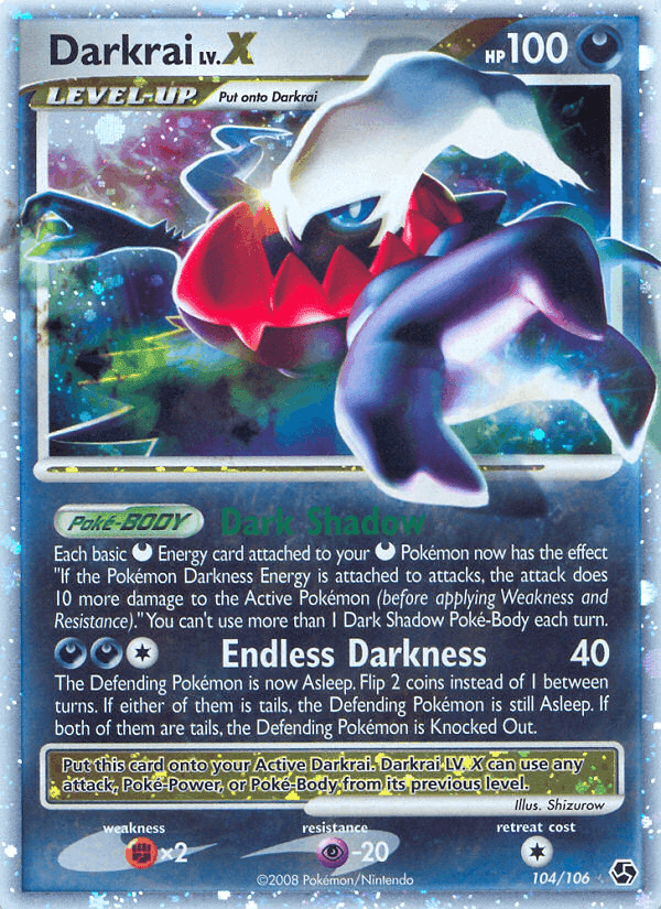 Darkrai, carte 104 de Duels au Sommets