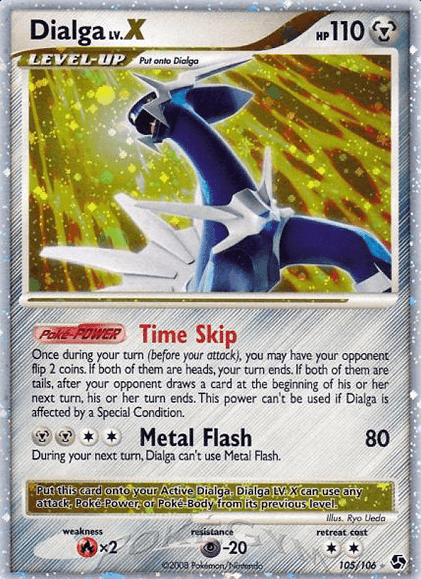 Dialga, card 105 from Great Encounters