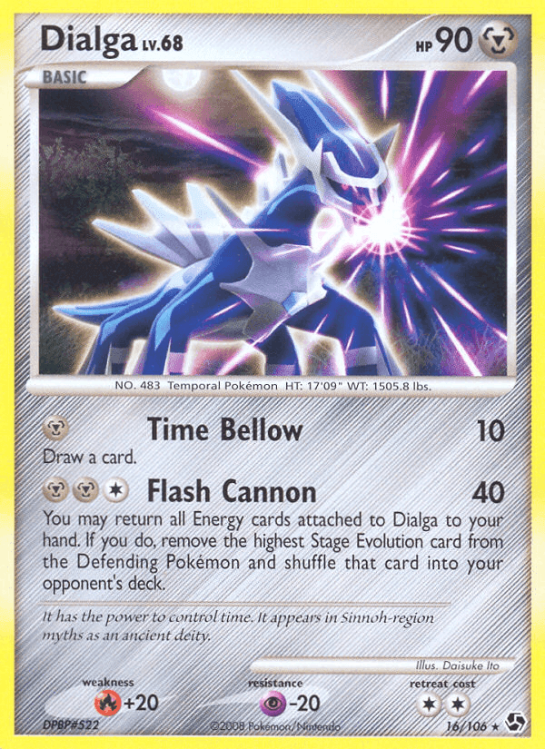 Dialga, carte 16 de Duels au Sommets