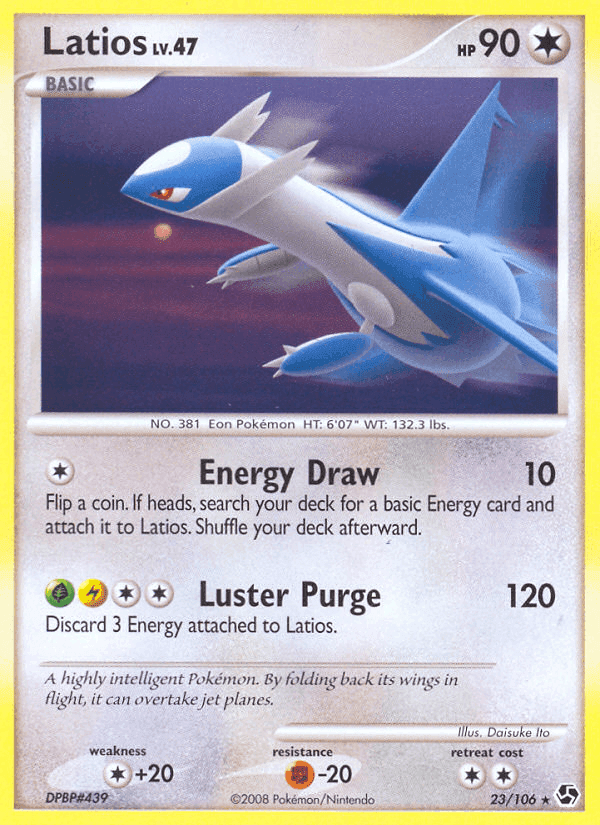 Latios, carta 23 di Incontri Leggendari