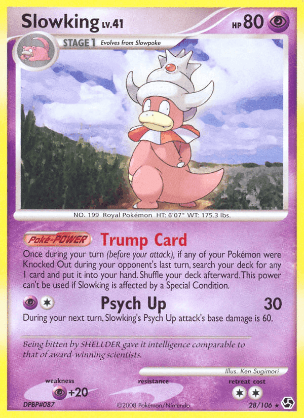 Slowking, carta 28 di Incontri Leggendari