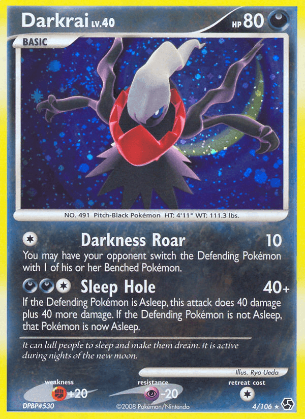 Darkrai, carta 4 de Great Encounters