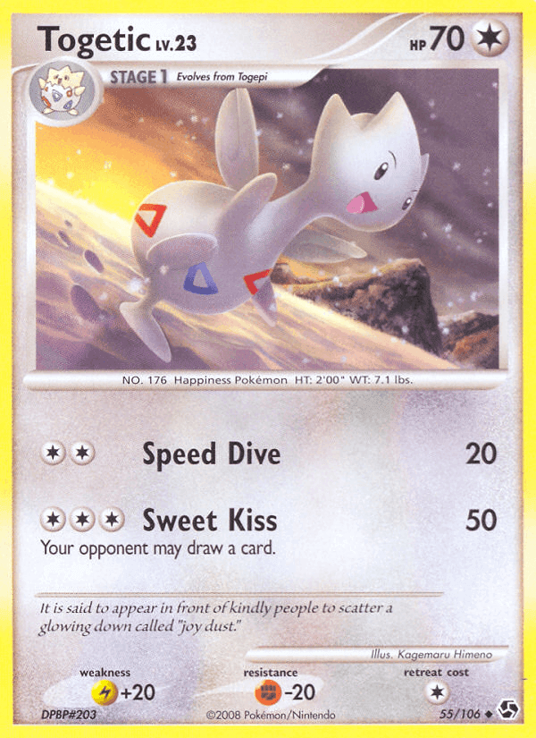 Togetic, carta 55 de Grandes Encuentros