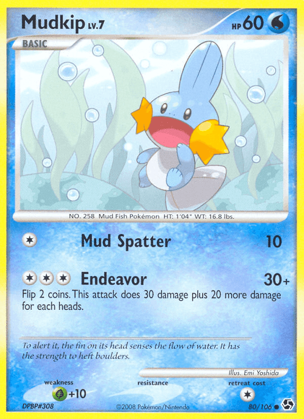 Mudkip, carta 80 de Grandes Encuentros