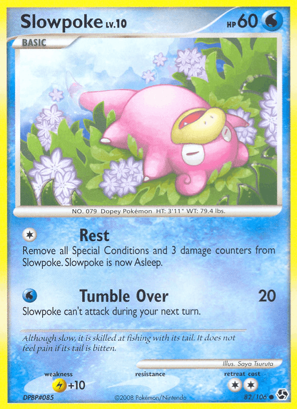 Slowpoke, card 82 from Great Encounters