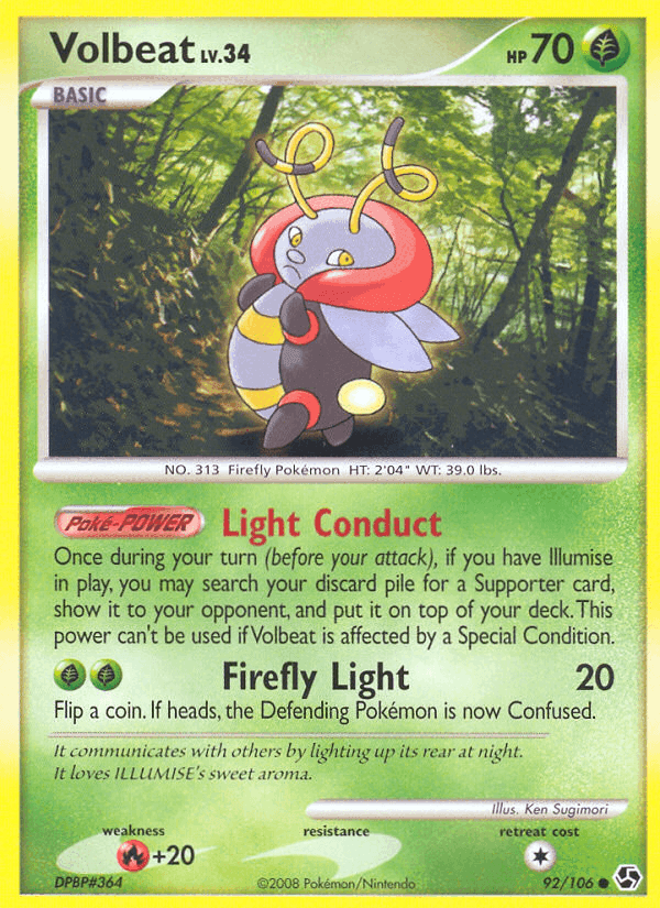 Volbeat, card 92 from Great Encounters