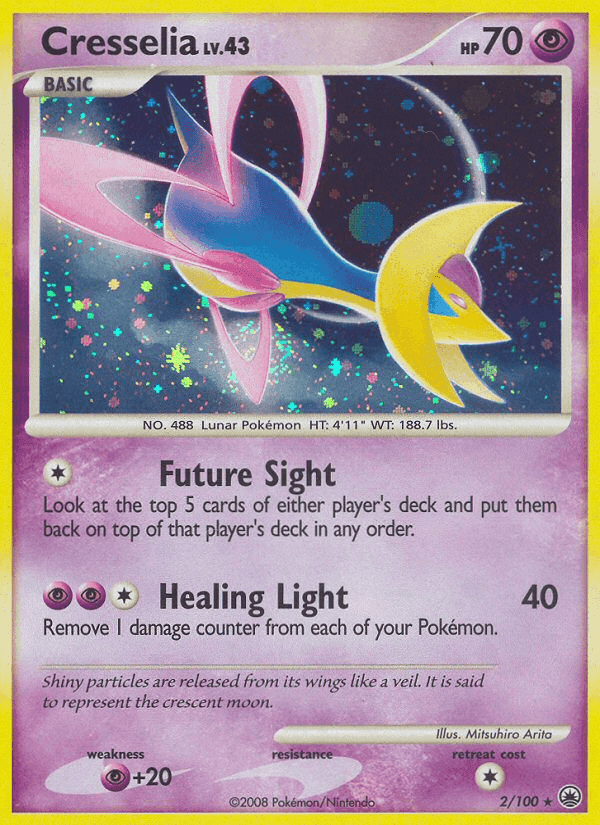 Cresselia, carta 2 de Majestic Dawn