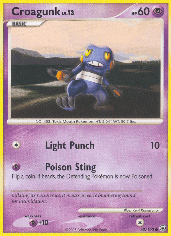 Croagunk, carta 60 di Alba Suprema