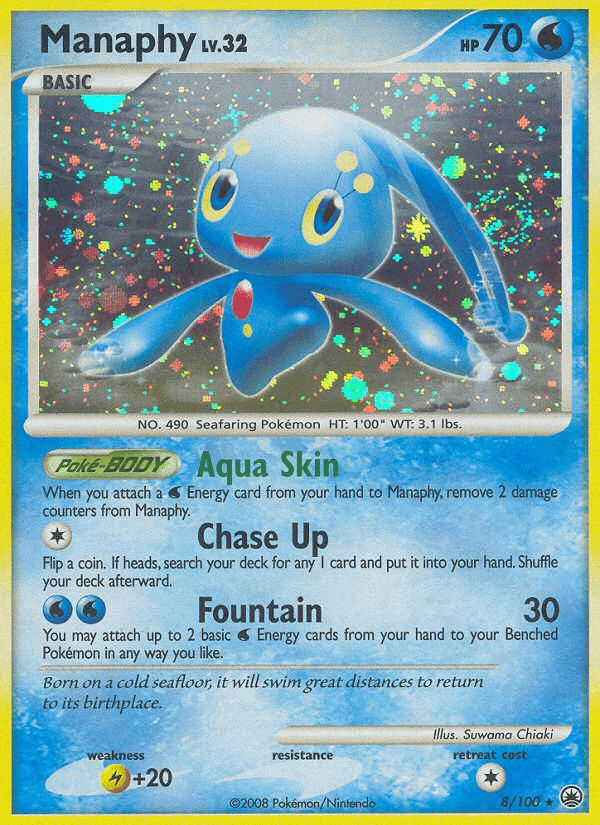 Manaphy, carta 8 di Alba Suprema