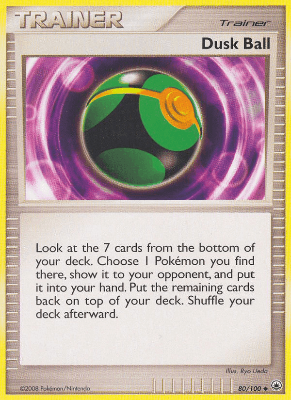 Dusk Ball, card 80 from Majestic Dawn
