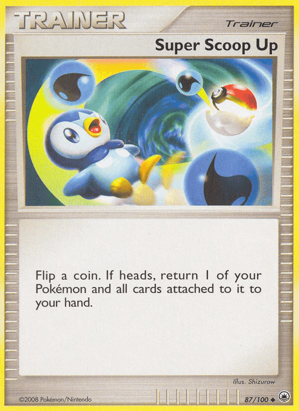 Super Scoop Up, card 87 from Majestic Dawn