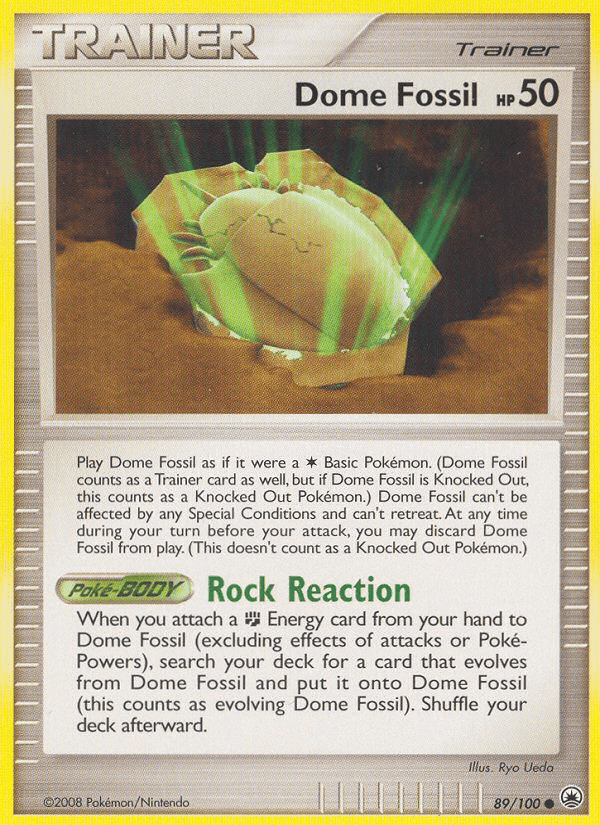 Dome Fossil, carta 89 de Majestic Dawn