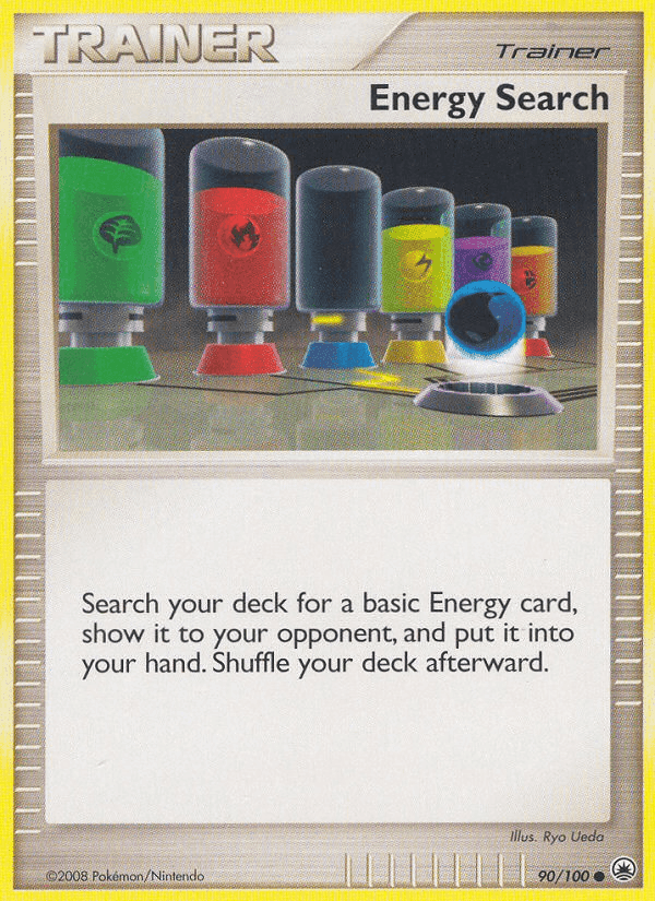 Energy Search, card 90 from Majestic Dawn