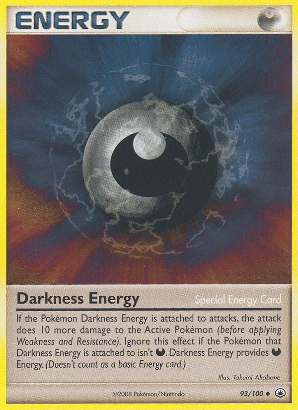 Darkness Energy, card 93 from Majestic Dawn