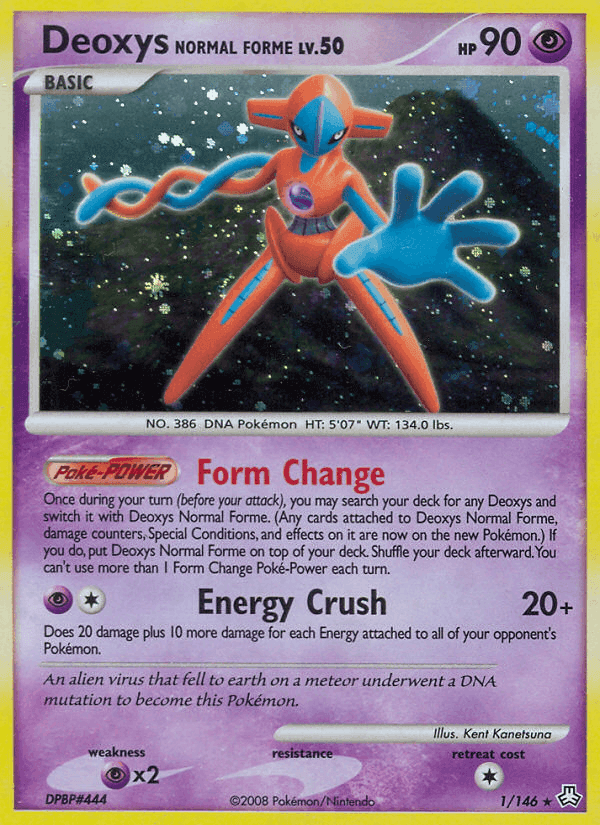 Deoxys Normal Forme, carta 1 di Il Risveglio dei Miti