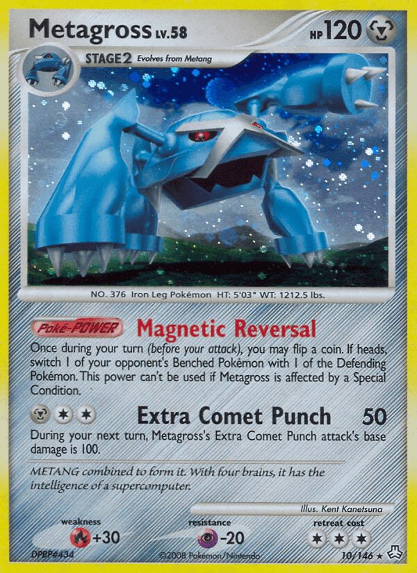 Metagross, carta 10 de Despertar de las Leyendas