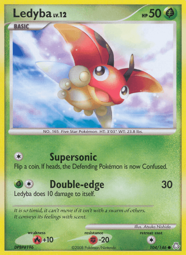 Ledyba, card 104 from Legends Awakened