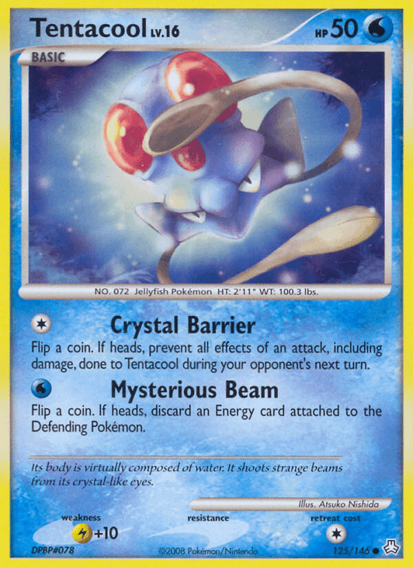 Tentacool, card 125 from Legends Awakened