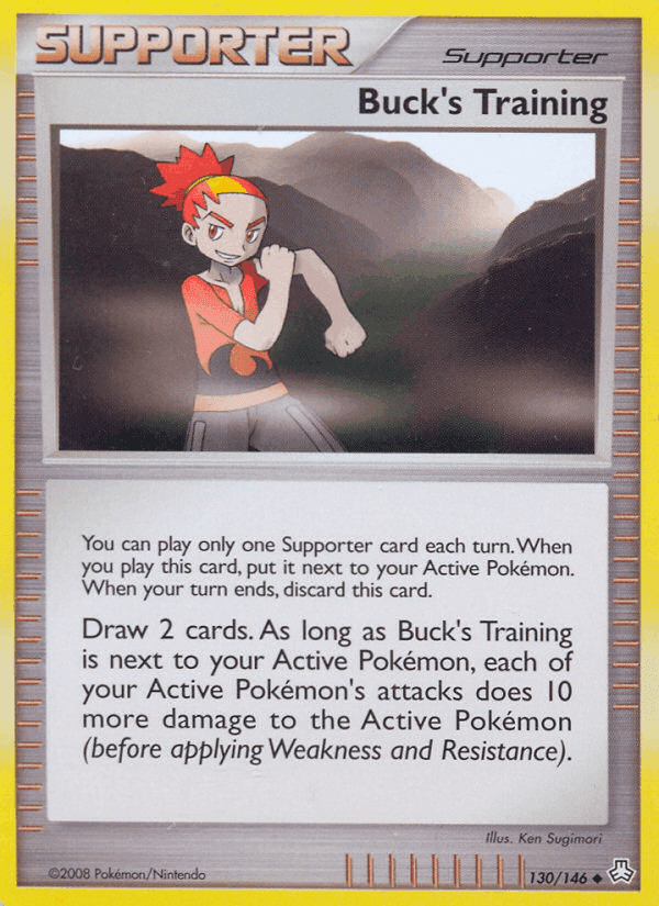 Buck's Training, card 130 from Legends Awakened