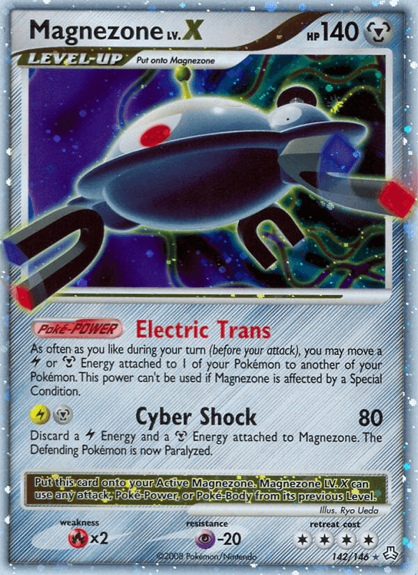 Magnezone, card 142 from Legends Awakened