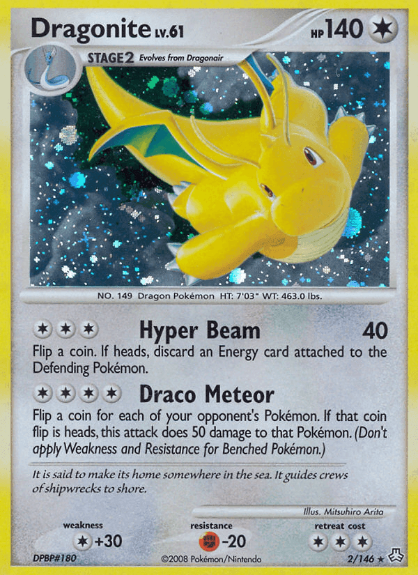 Dragonite, carta 2 di Il Risveglio dei Miti